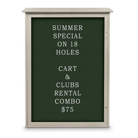 United Visual Products Indoor Enclosed Combo Board, 72"x36", White Frame/Burgundy & Apricot UVCB7236W-BURGUN-APRICOT